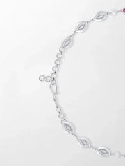 Scarlet Ruby & Diamond Necklace