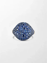 Sapphire Plush Ring