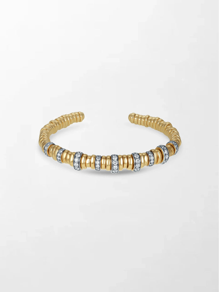 Gold Rondelle Bracelet