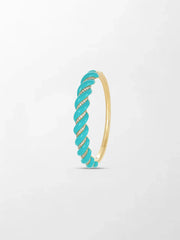 Turquoise Hinged Bracelet
