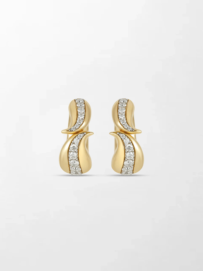 Radiant Line Flick Earrings