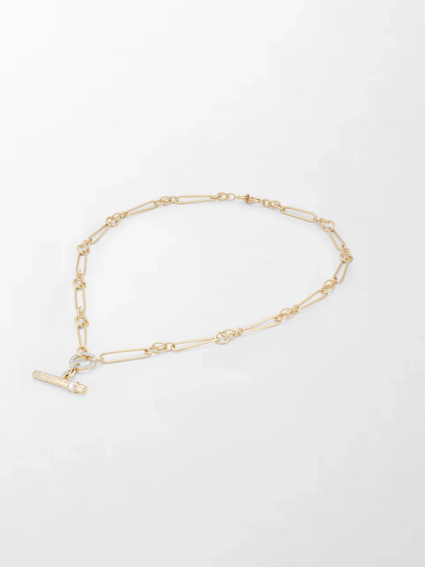 Polka Dot Link T-Bar Chain