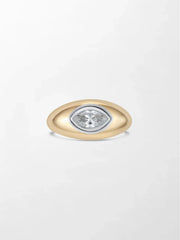 Marquise Canvas Ring