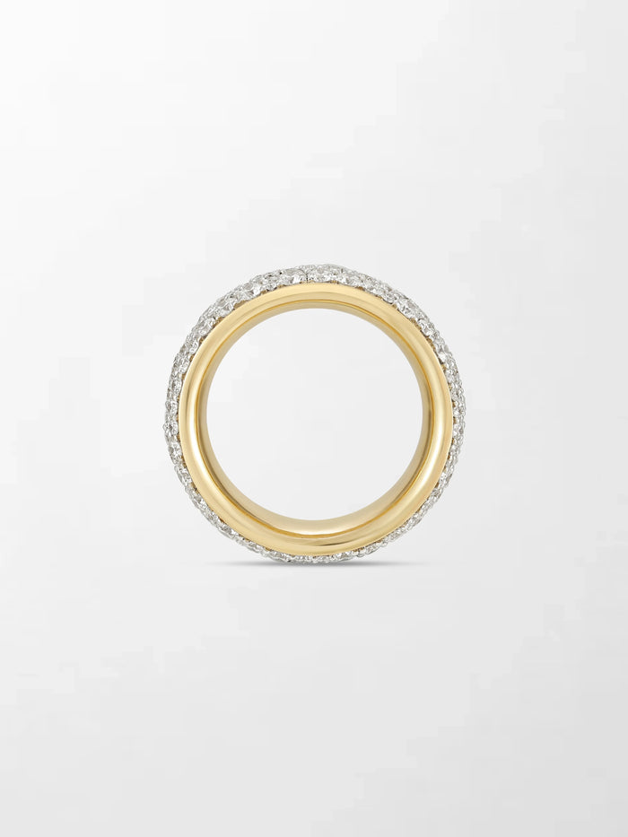 Classic Diamond Gold Band