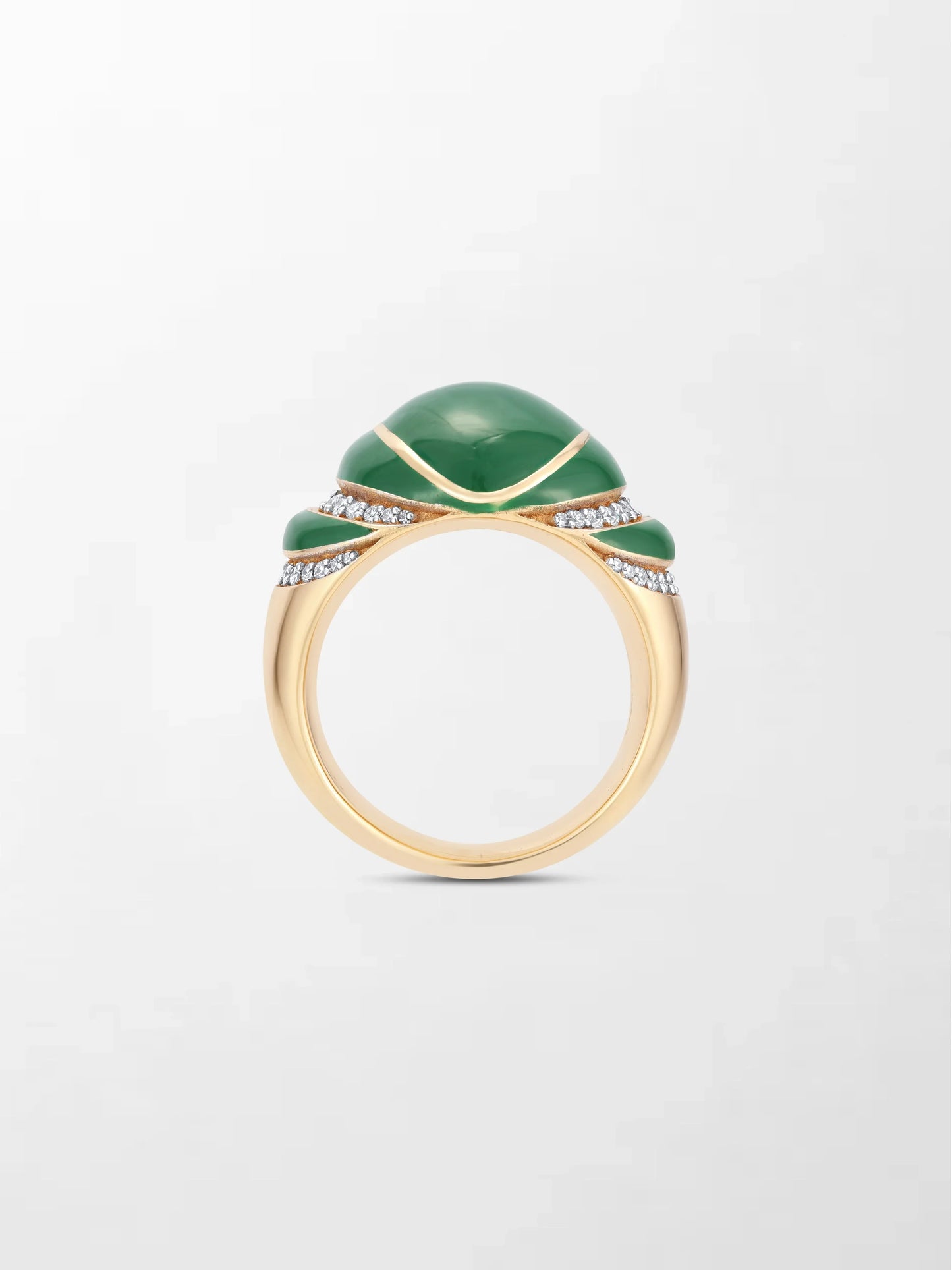 Mooncrest Green Ring