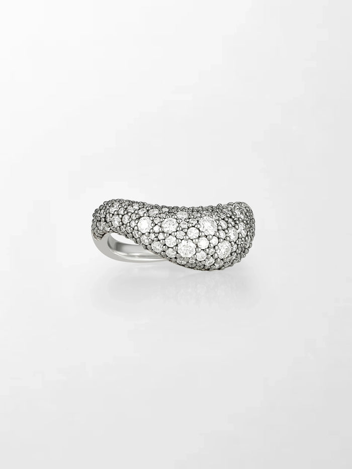Midnight Wave Ring