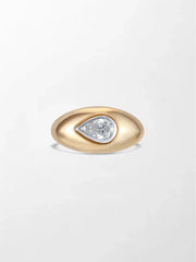 Pear Canvas Ring