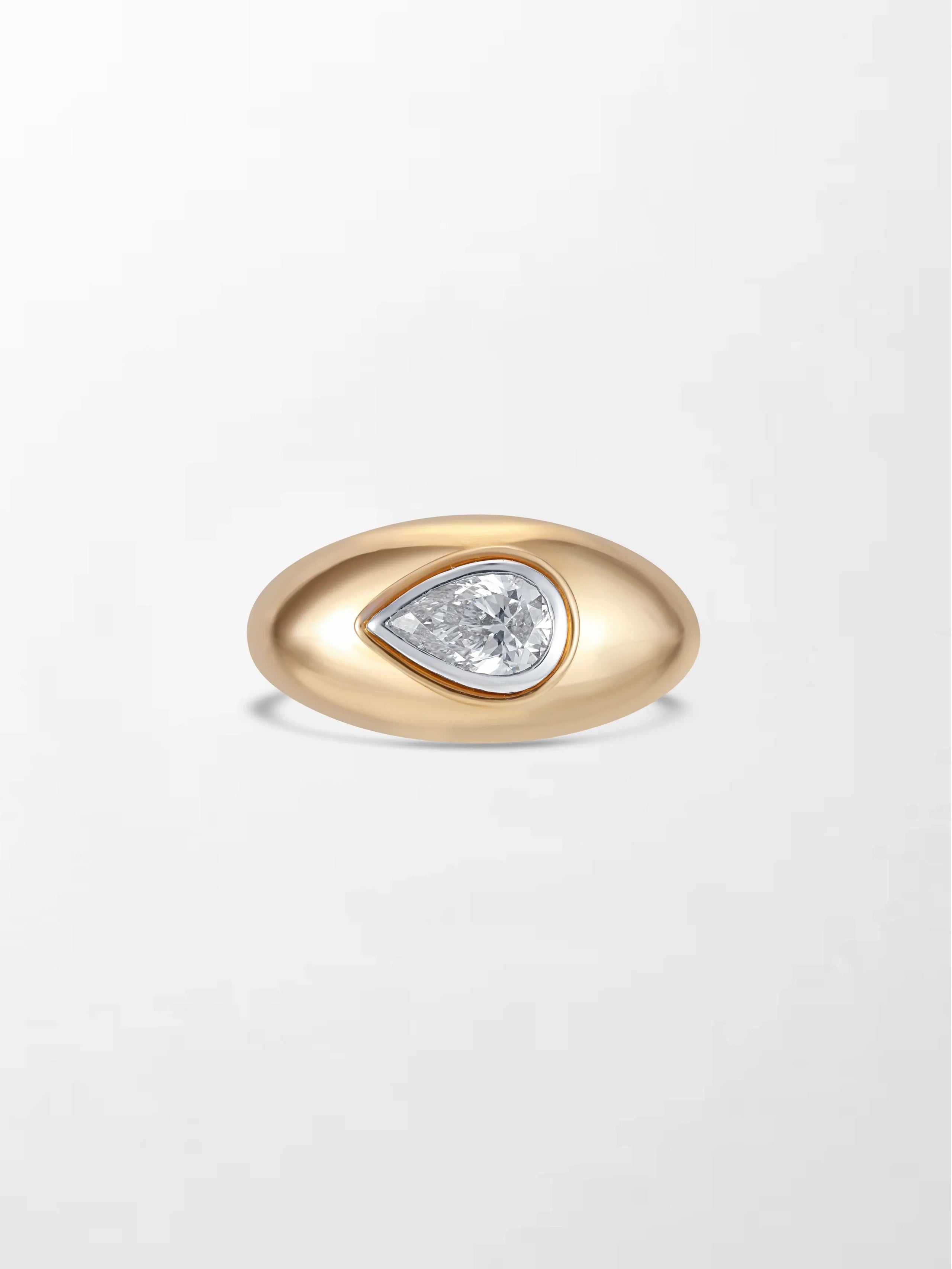 Pear Canvas Ring