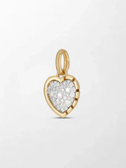 Split Bezel Heartlight Pendant