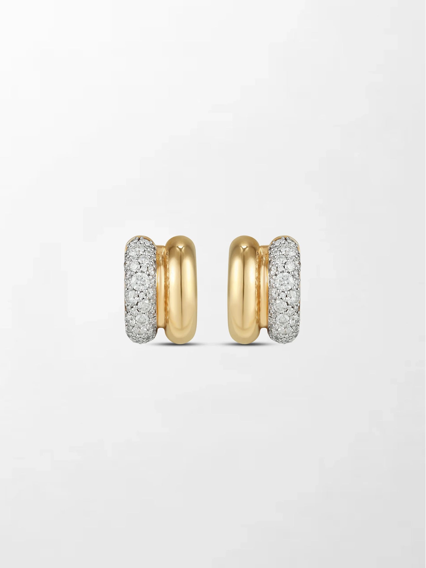 Duo Pavé Huggie
