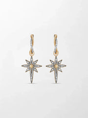 Victorian Star Drop Earrings