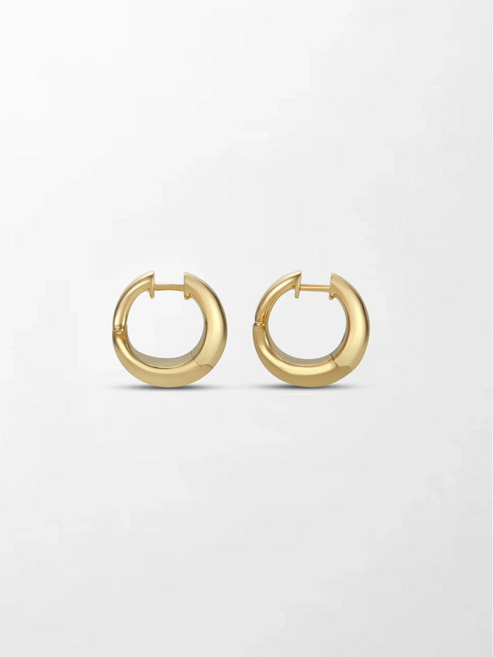 Gold Flick Earring 18K