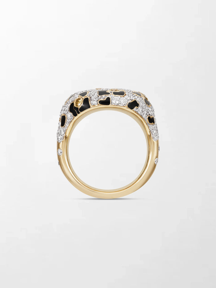Leopard Diamond Ring