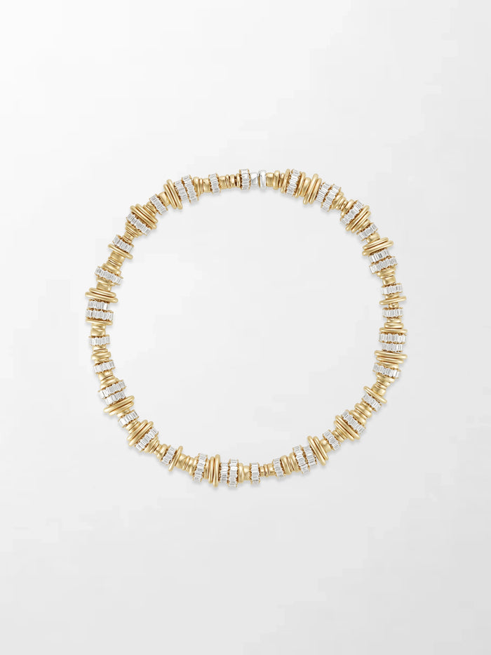 Rondelle Baguette Necklace