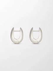 White Curve Huggies 14K