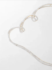 Twirl Wave Necklace