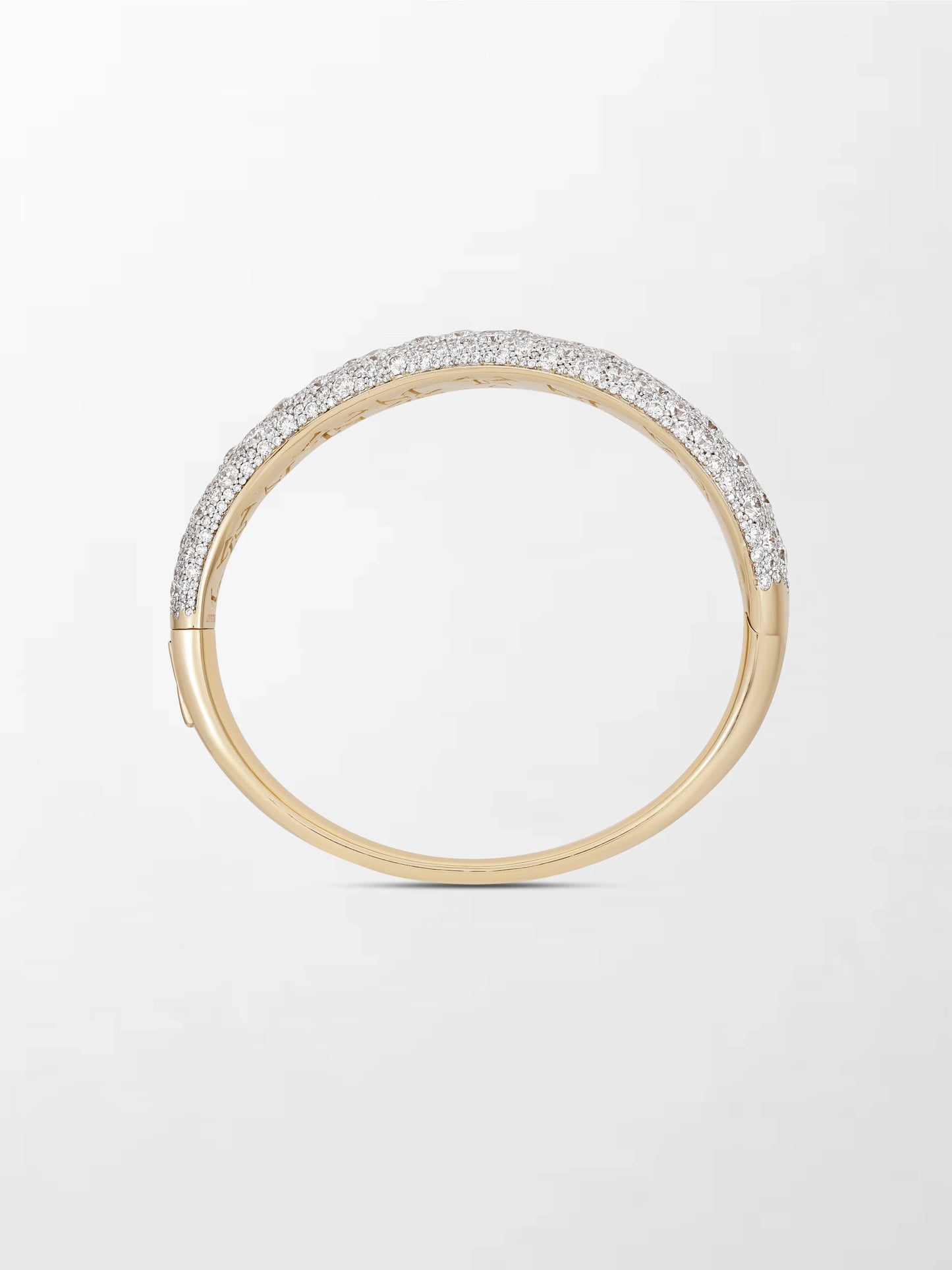 Diamond Pave Wave Bracelet