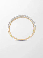 Diamond Pave Wave Bracelet