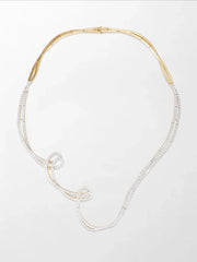 Twirl Wave Necklace