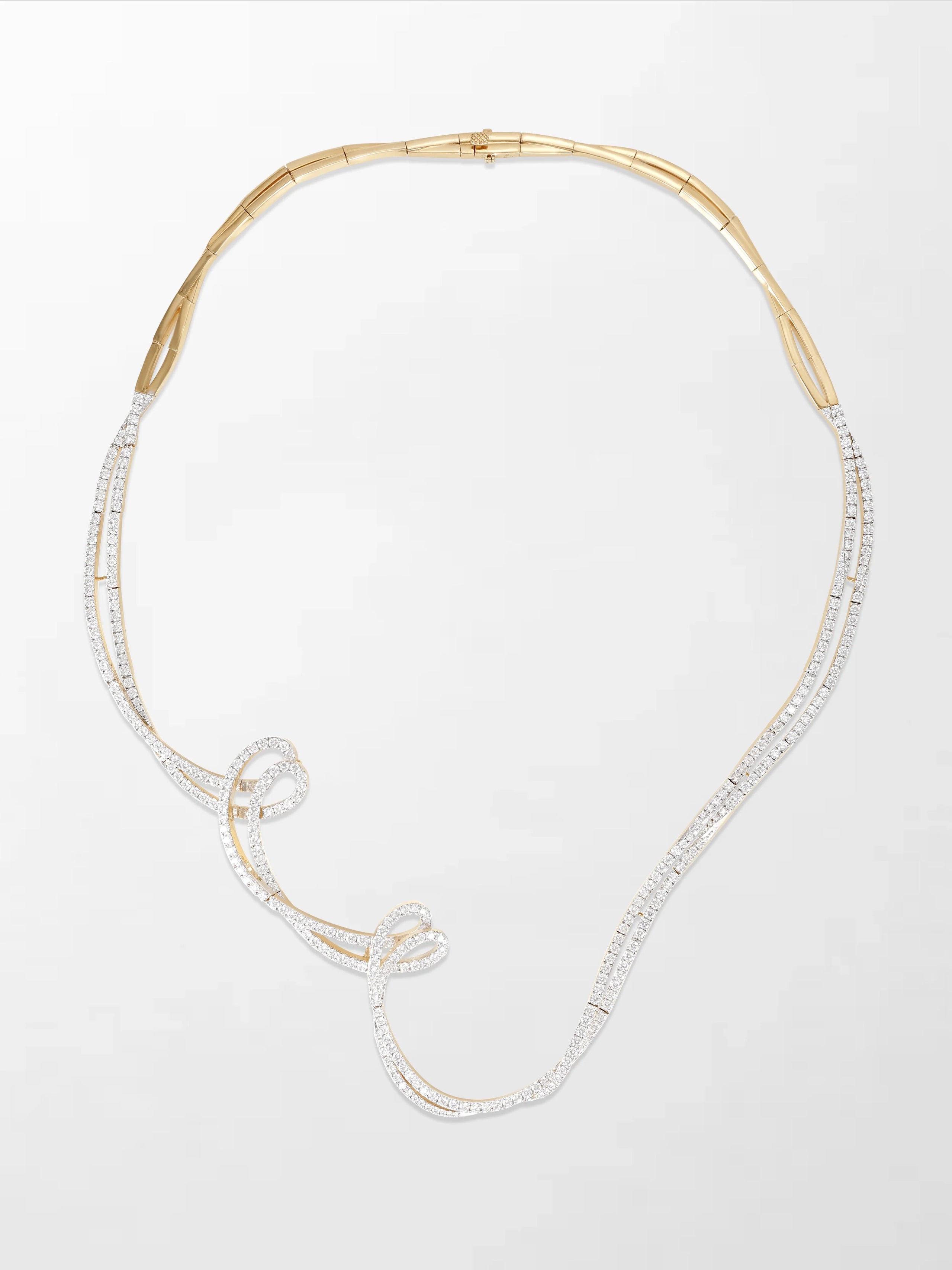 Twirl Wave Necklace