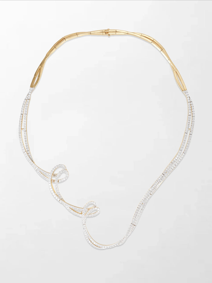 Twirl Wave Necklace