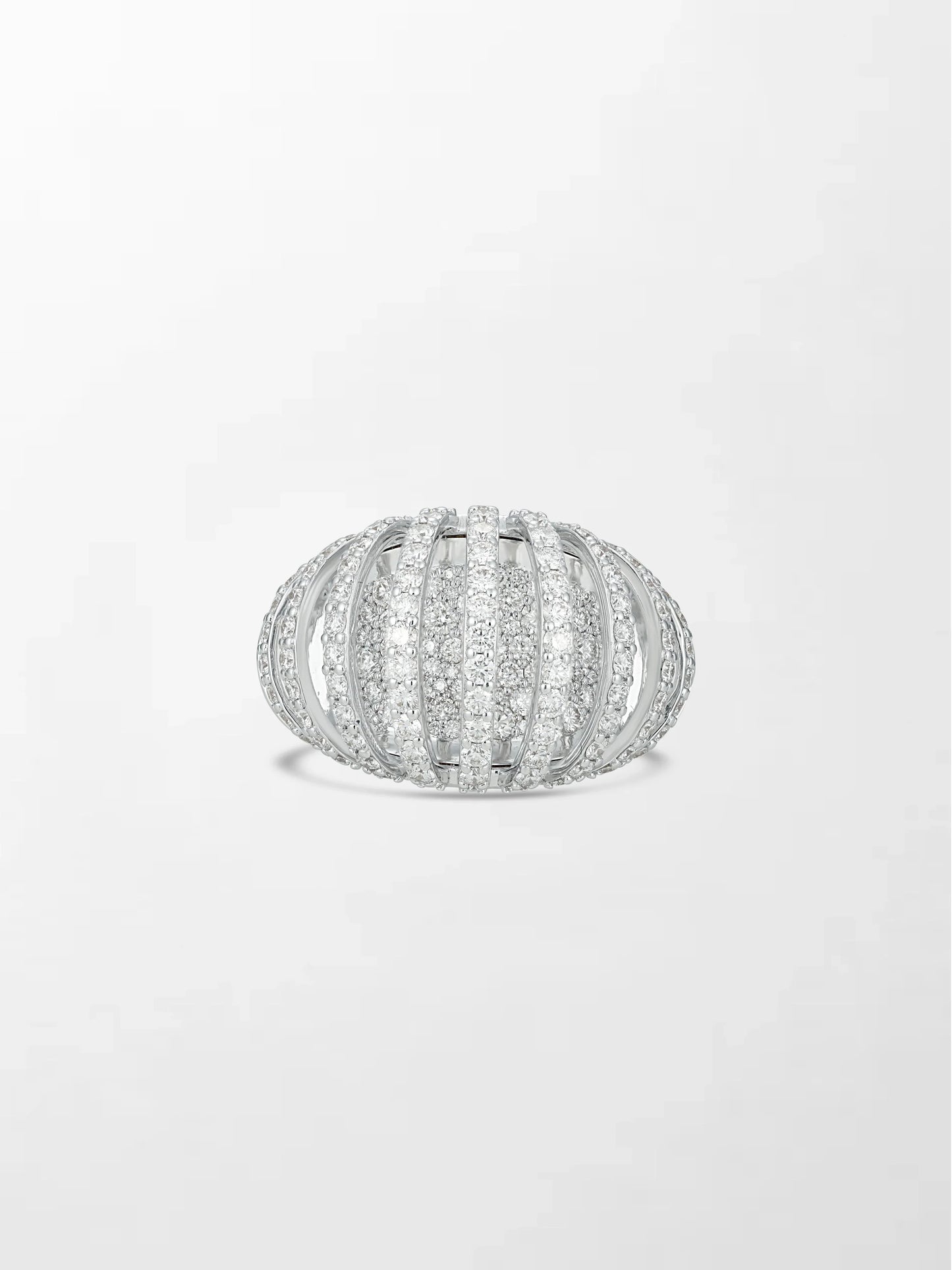 Tapered Diamond Ring
