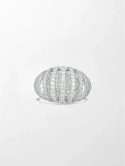 Tapered Diamond Ring
