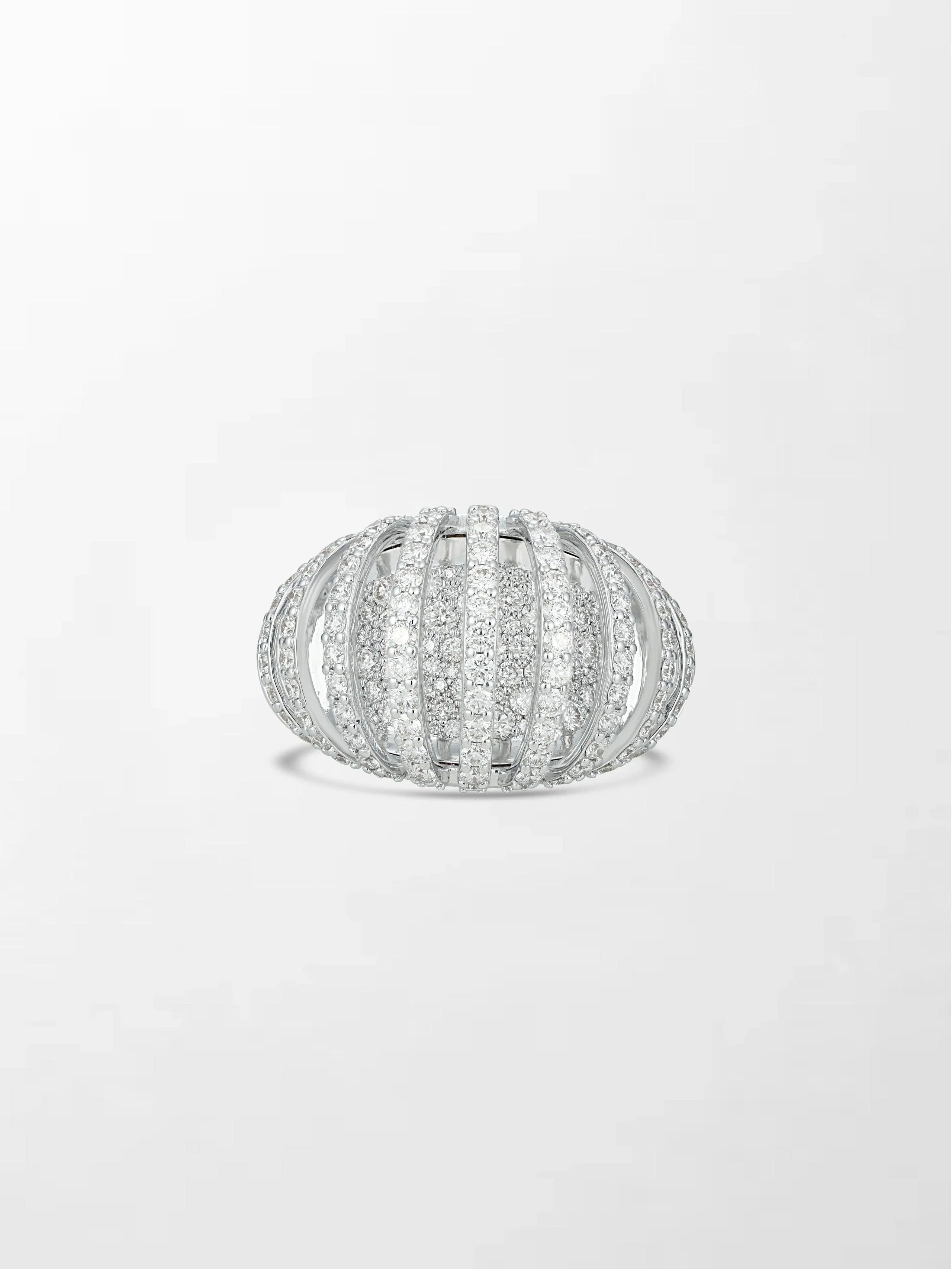 Tapered Diamond Ring