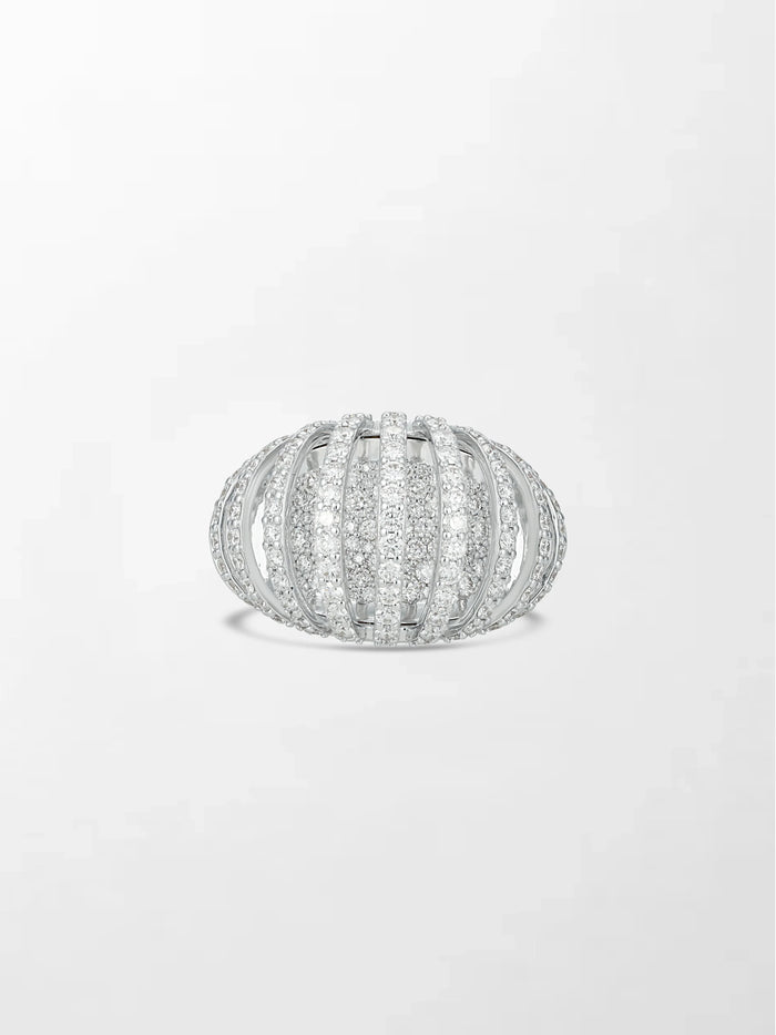 Tapered Diamond Ring