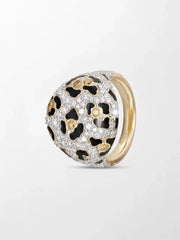 Leopard Diamond Ring