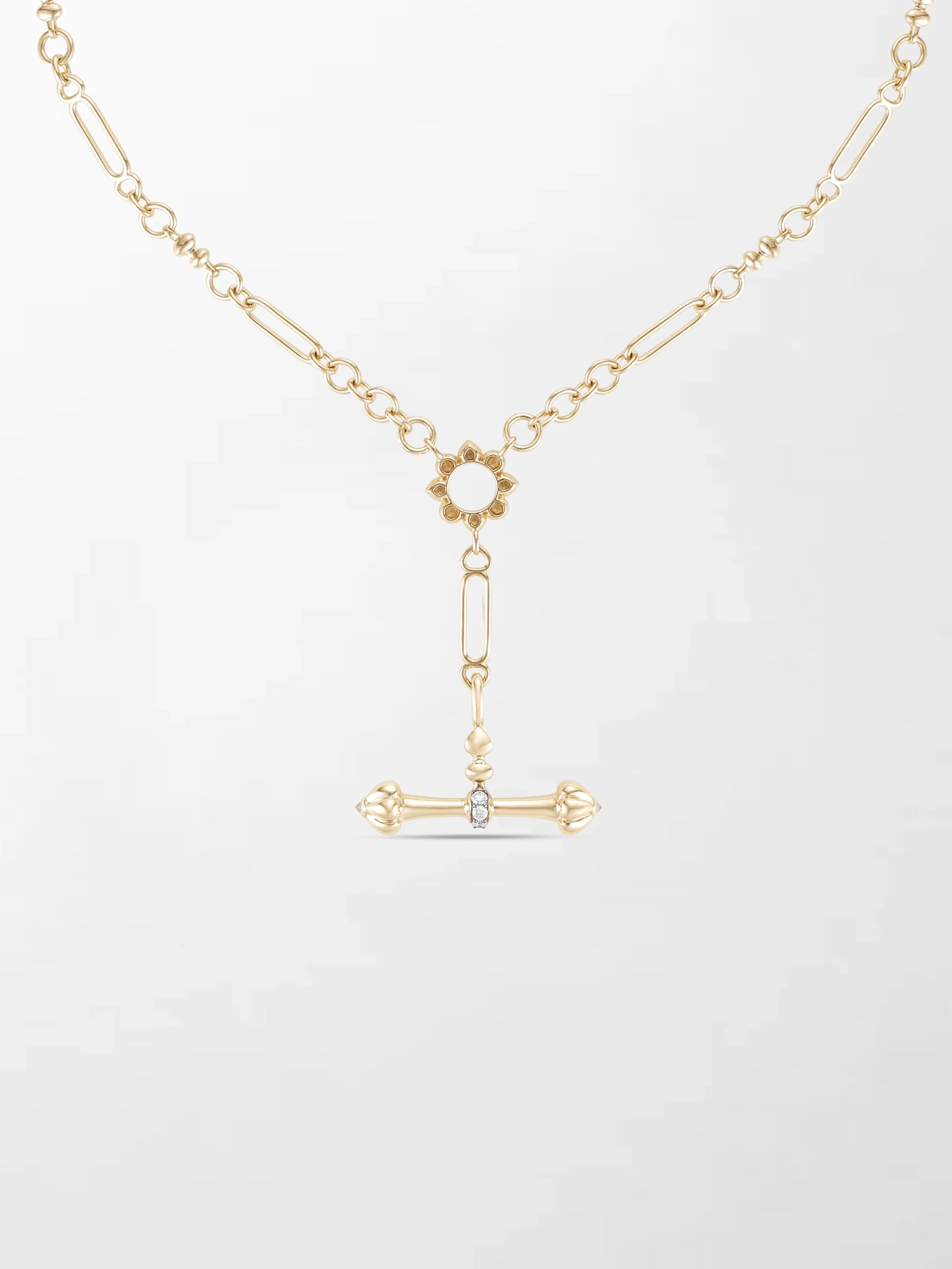Dumbbell T-Bar Chain