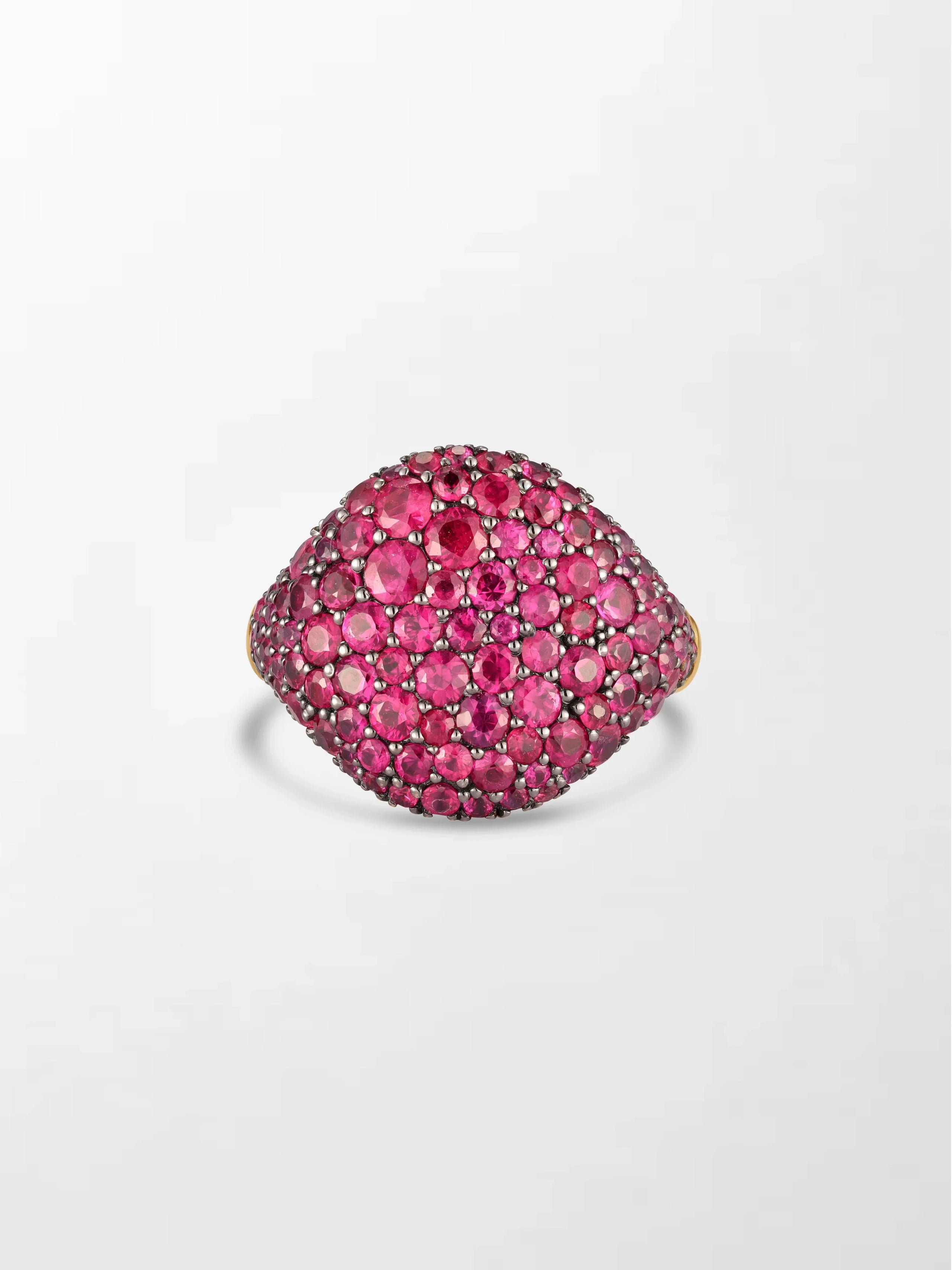 Ruby Plush Ring