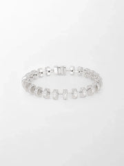 Snow Rondelle Bracelet
