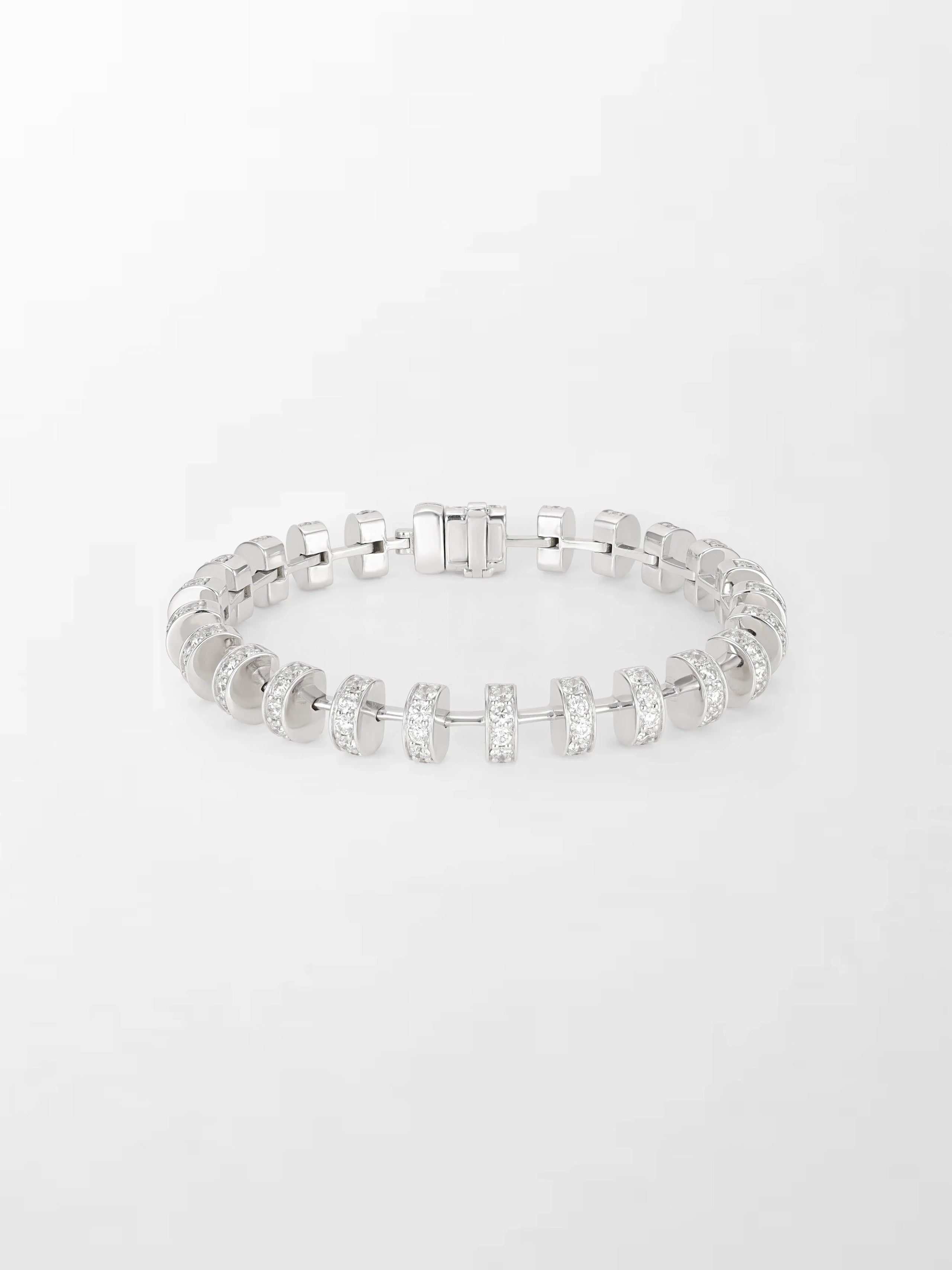Snow Rondelle Bracelet