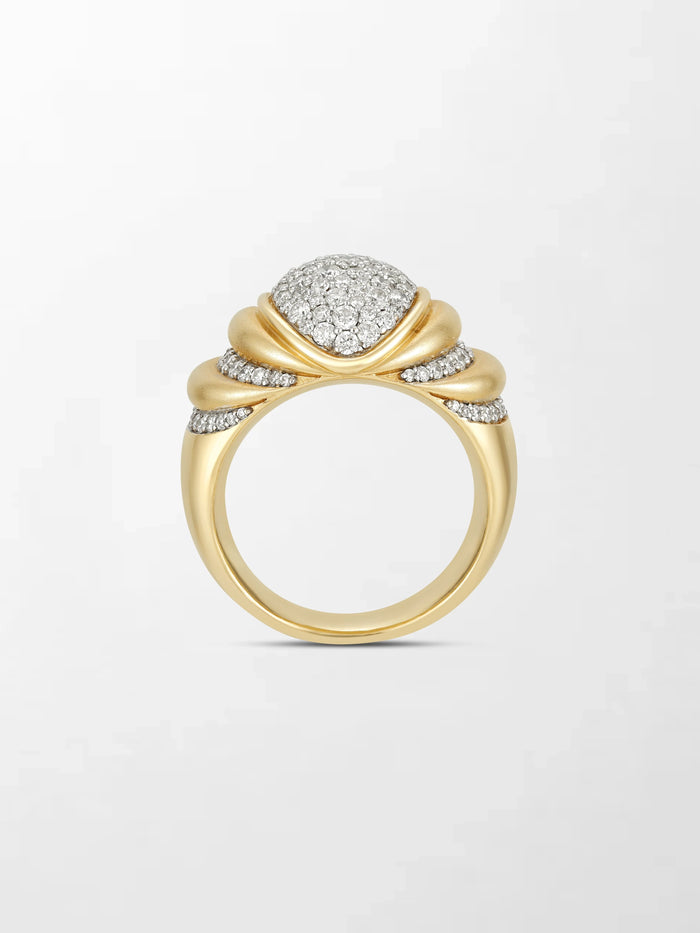 Mooncrest Diamond Ring