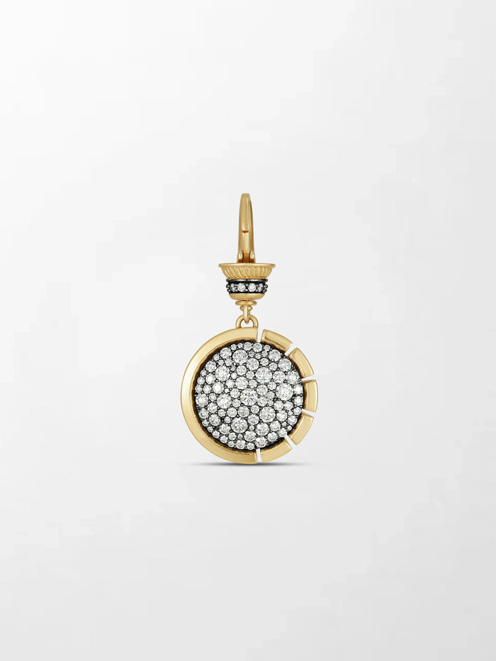 Split Bezel Midnight Pendant