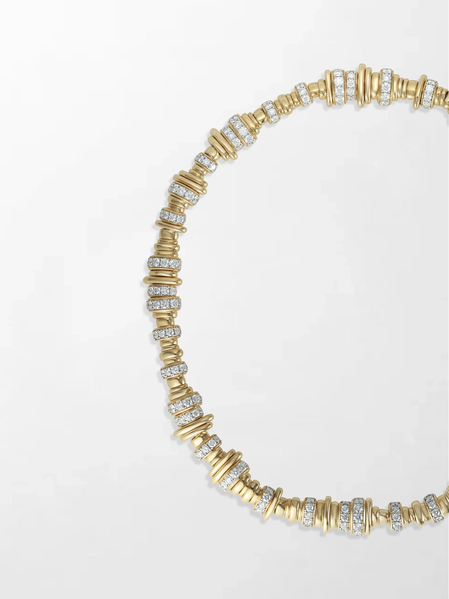 Rondelle Diamond Necklace