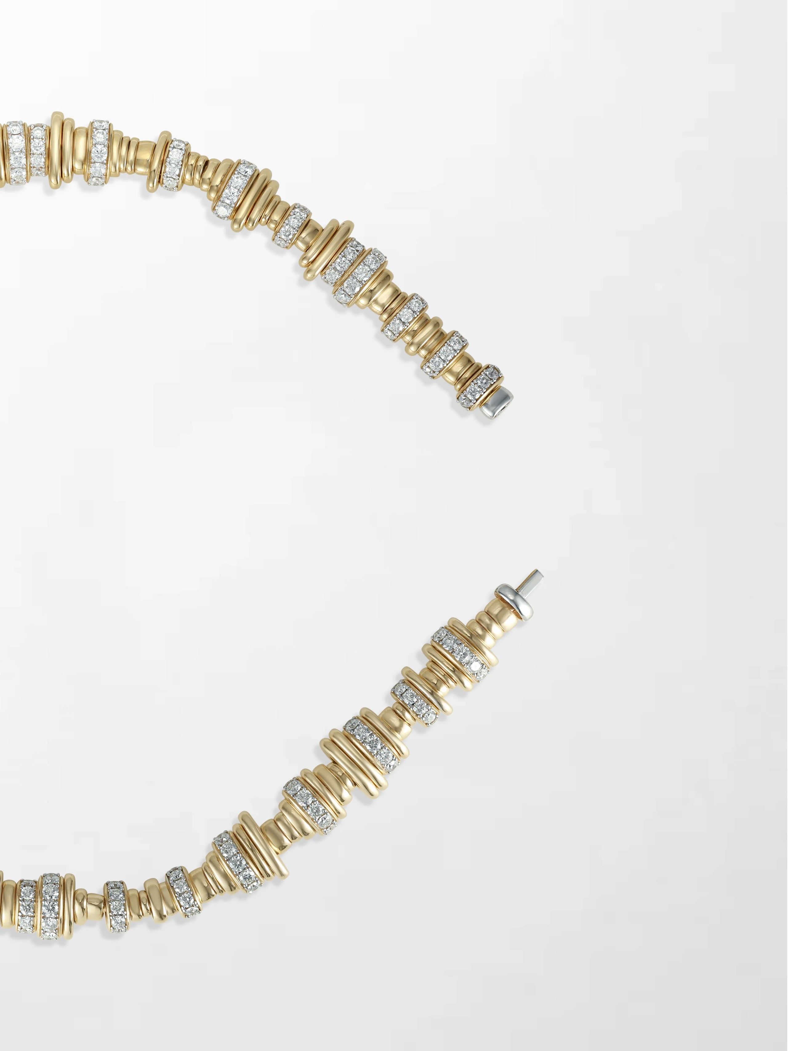 Rondelle Diamond Necklace