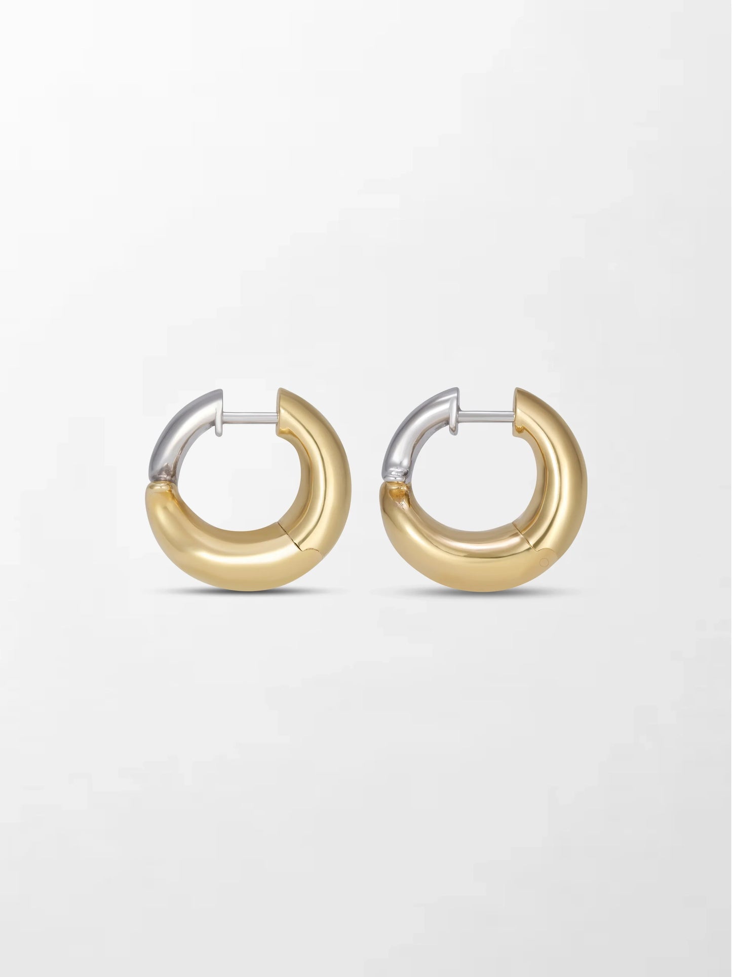Twin Gold Flick Earring 14K