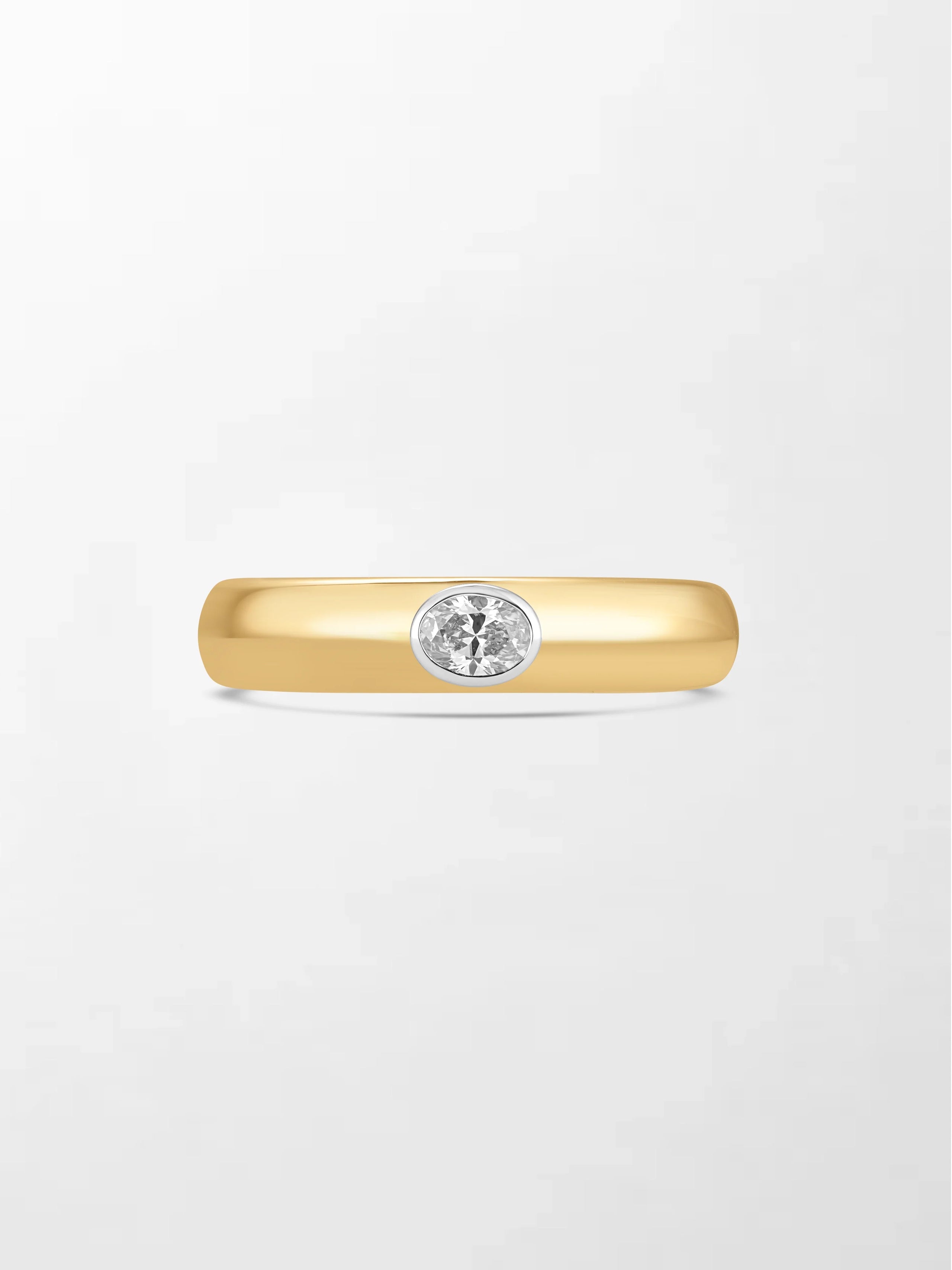 Oval Diamond Classic Band