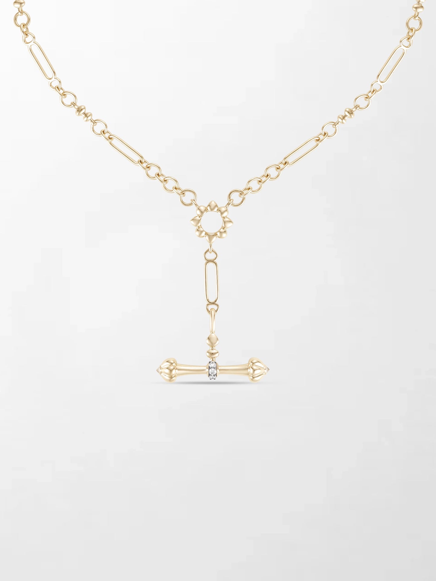 Dumbbell T-Bar Chain
