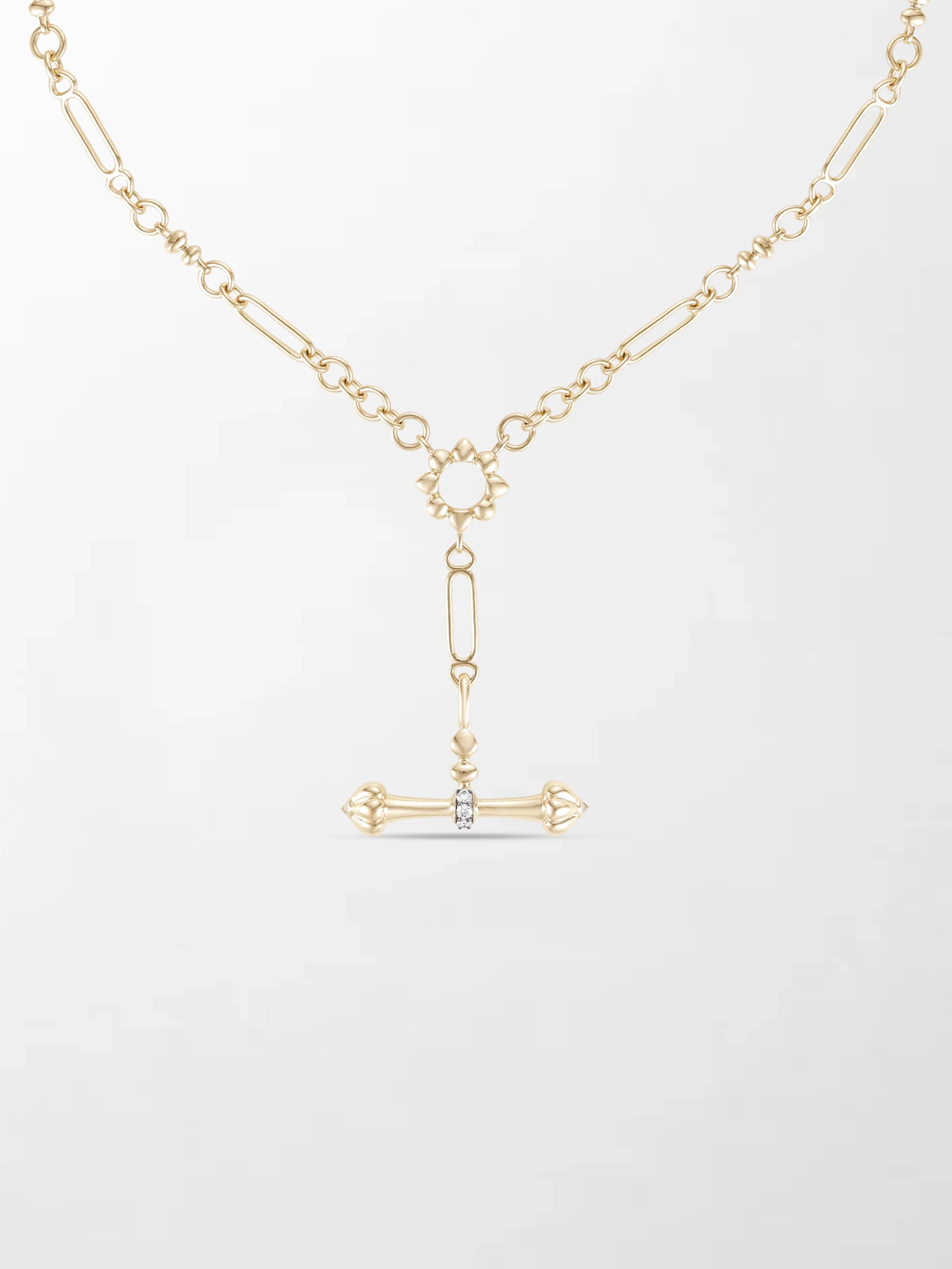 Dumbbell T-Bar Chain
