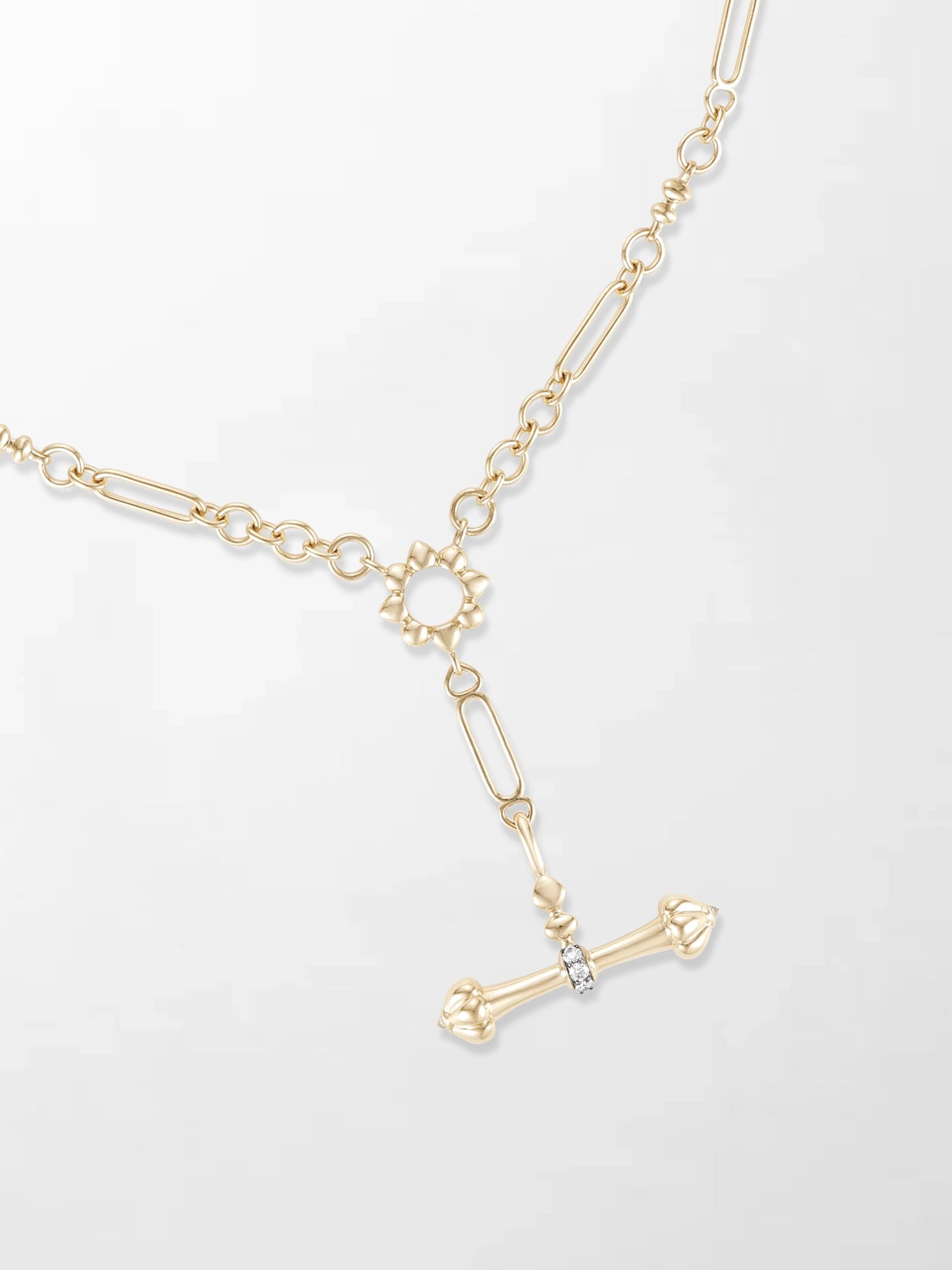 Dumbbell T-Bar Chain