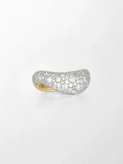 Snow Wave Ring