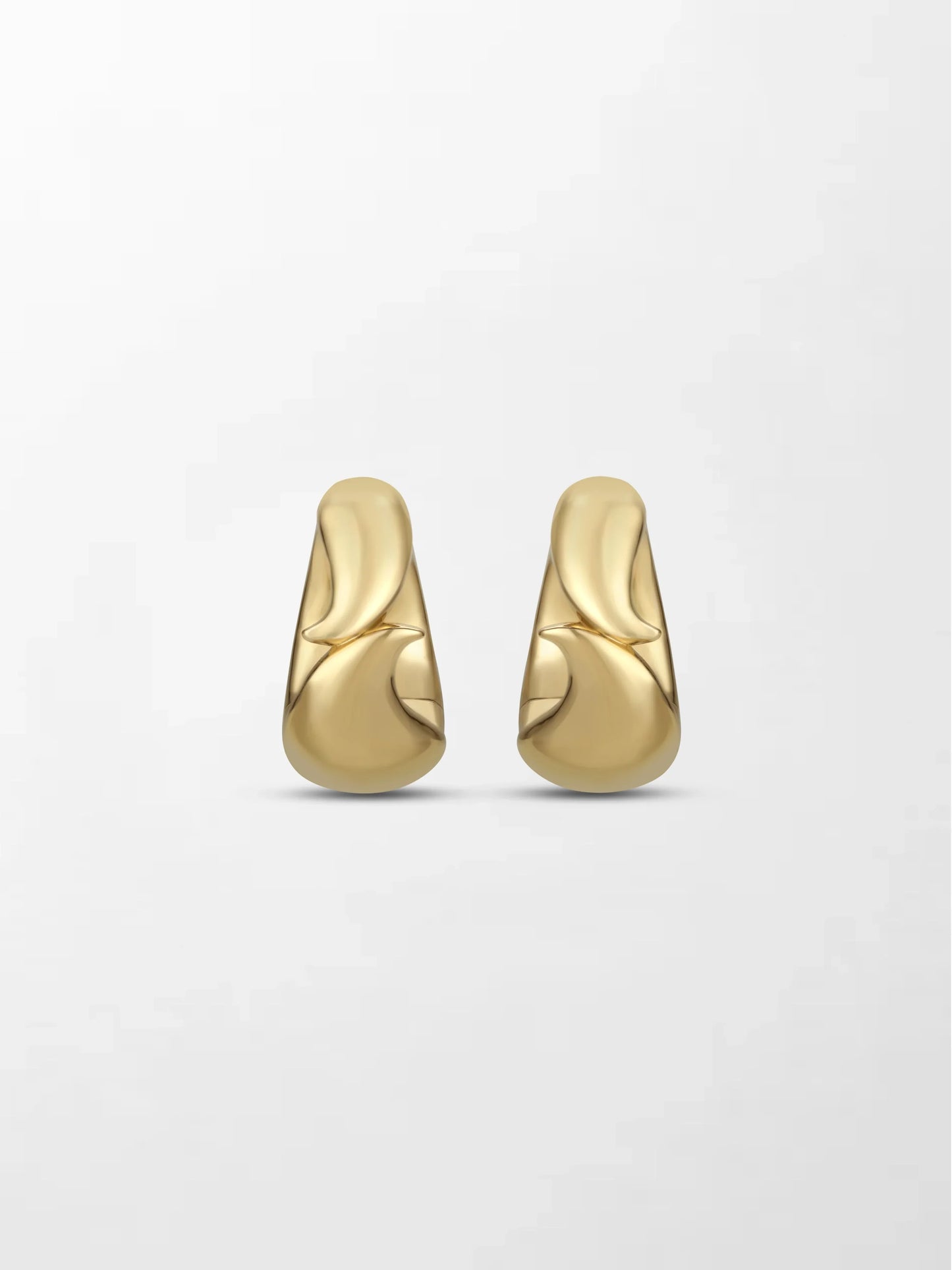 Gold Flick Earring 18K