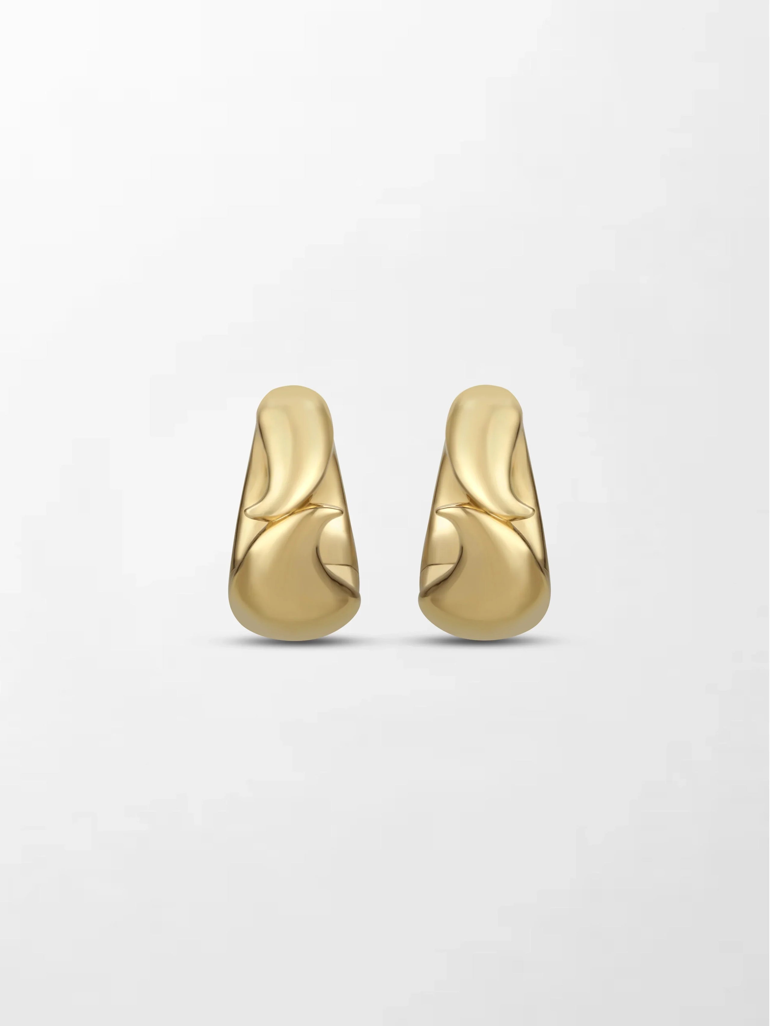 Gold Flick Earring 18K