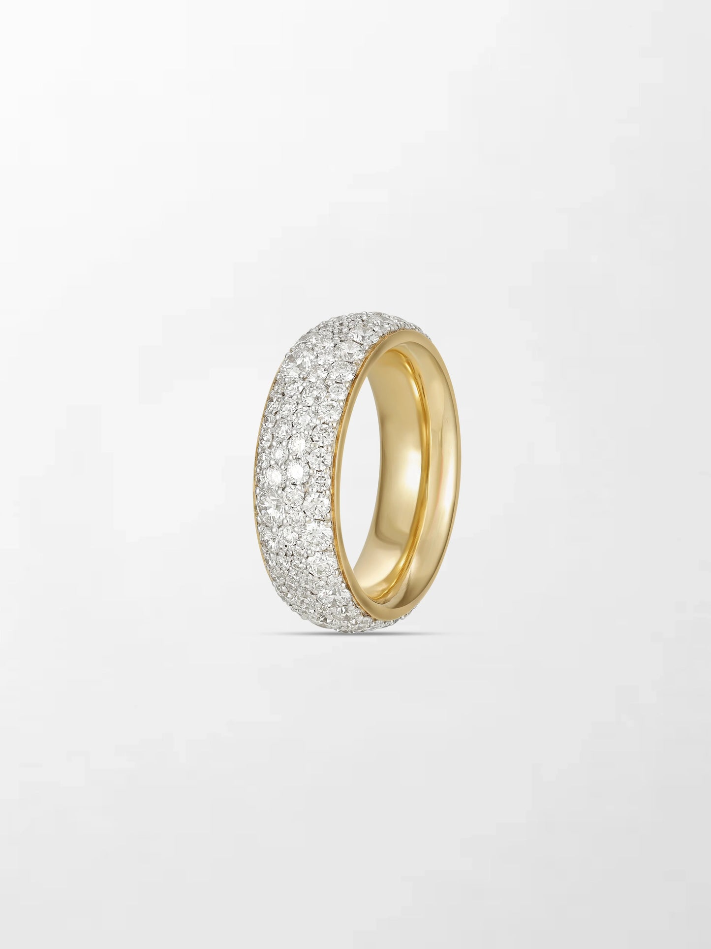 Classic Diamond Gold Band