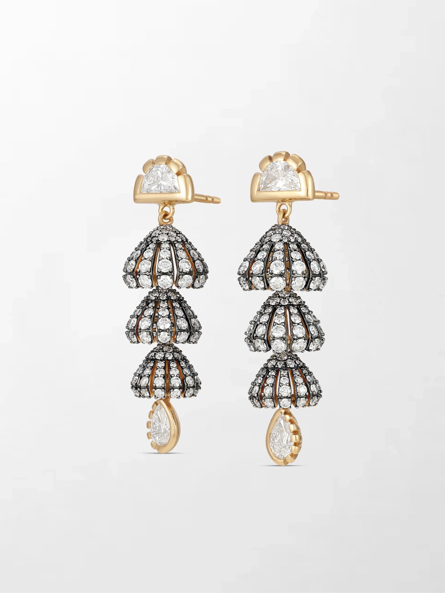 Three Tiered Jhumka