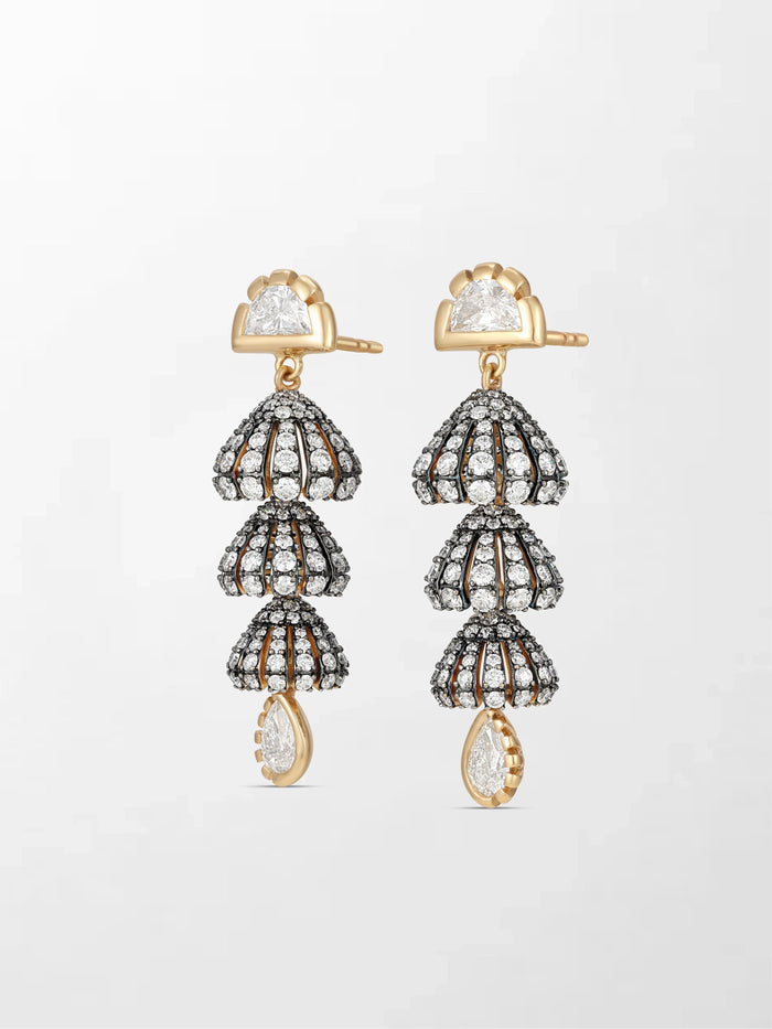 Three Tiered Jhumka