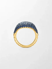 Sapphire Plush Ring